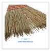 Boardwalk Lobby/Toy Broom, Corn Fiber Bristles, 39" Wood Handle, Red/Yellow BWK951TEA